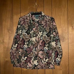 Vintage Lemon Grass Studio floral jacket